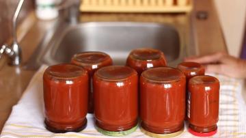 Omatehtud tomatikaste talveks 🍅 Saagikoristus ketšup