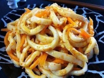 Maitsev eelroog: calamari Korea