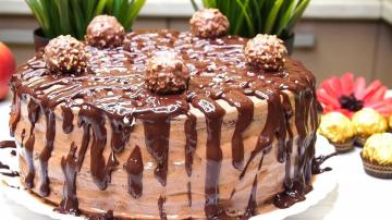 Cake "Ferrero Rocher"